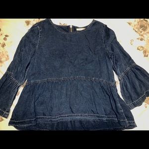 Francesca’s denim top
